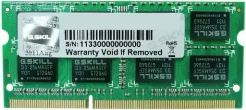 G.SKILL F3 DDR3 Laptop 8GB 1600MHz CL11 1.35V
