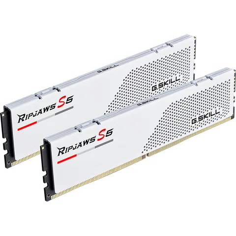 G.Skill Ripjaws S5 64GB DDR5 6000MHz CL30 White Dual Channel Kit