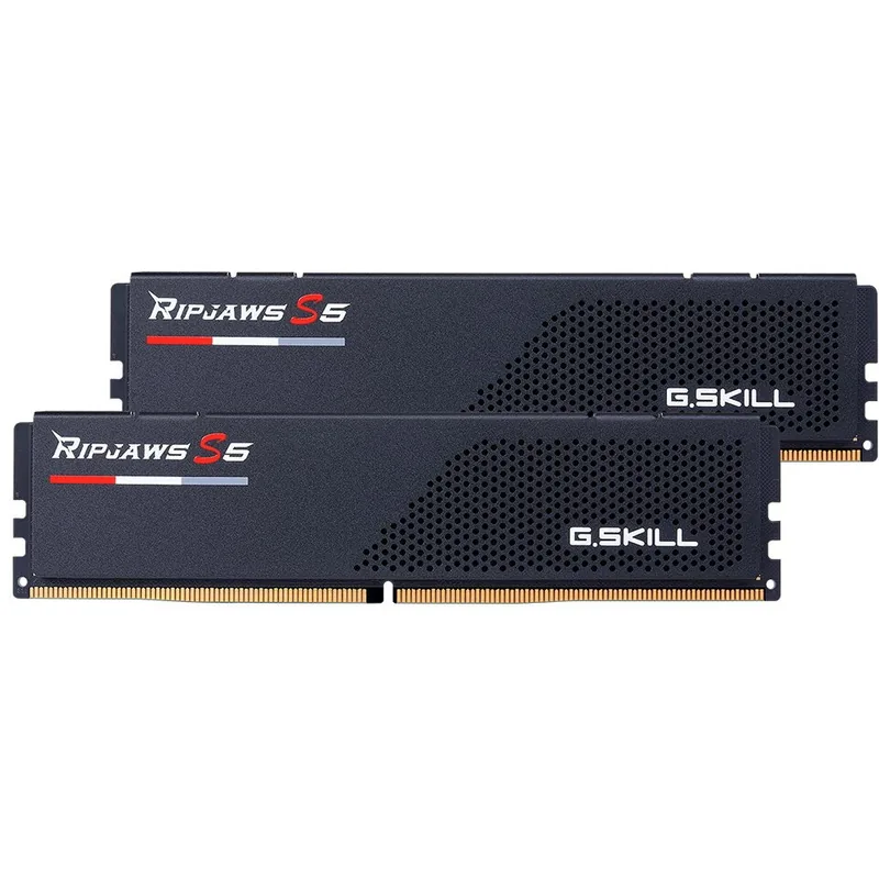 GSkill Ripjaws S5 DDR5 64GB (2x32GB) 6400MHz CL32 XMP3 Negru