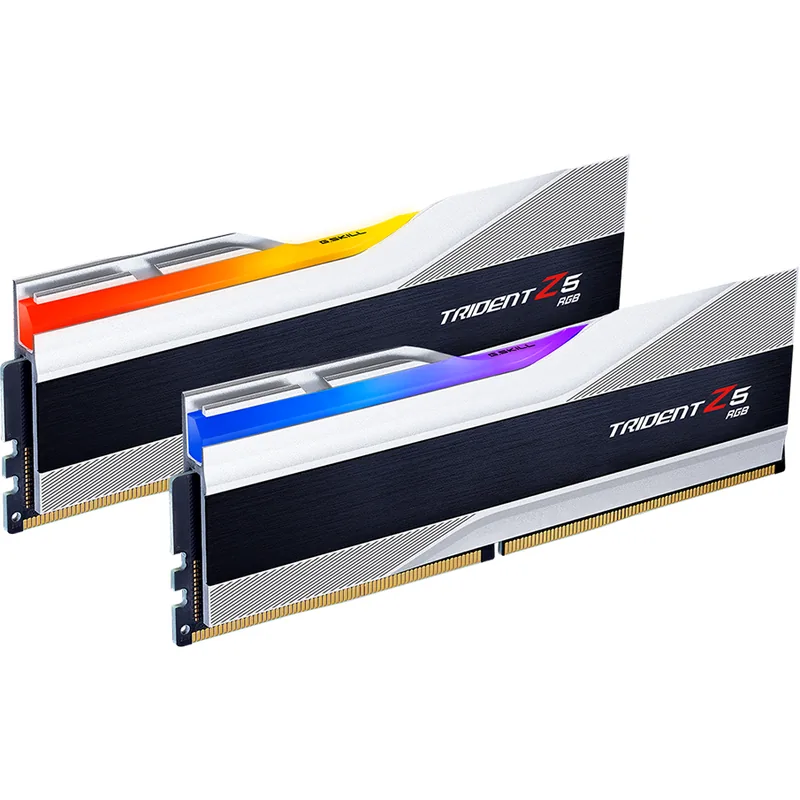 G.Skill Trident Z5 RGB DDR5 64GB 6000MHz CL30 Dual-Kit Argintiu