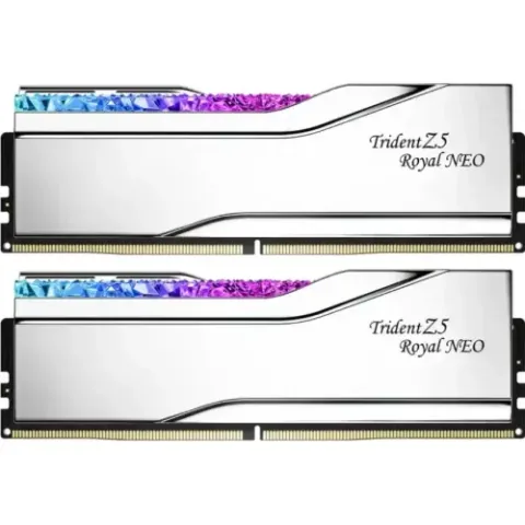 G.SKILL Trident Z5 Royal NEO RGB 48GB DDR5-8000 CL40 Dual Channel Silver