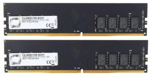 G.Skill Value 16GB (2x8GB) 2666MHz DDR4