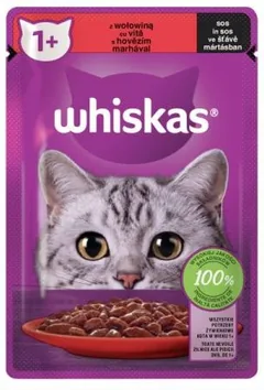 Hrana Umeda pentru Pisici Adulte Whiskas Vita In Sos 85g