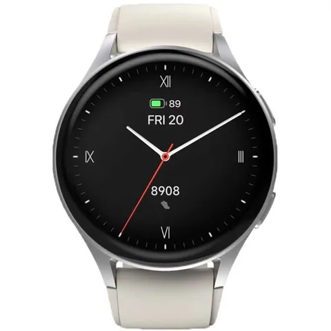Hama Ceas Smart 8900 GPS AMOLED 43mm Alexa Argintiu