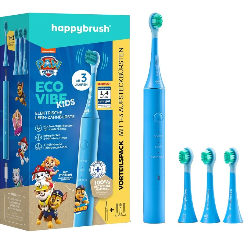 Happybrush Patrula Cățelușilor 3 Rezerve Albastru Deschis