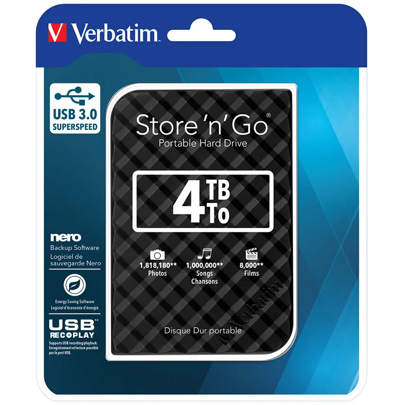 Verbatim Store n Go GEN 2 4TB Negru