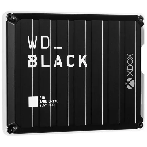 WD Black P10 Game Drive For Xbox 4TB Negru si Alb