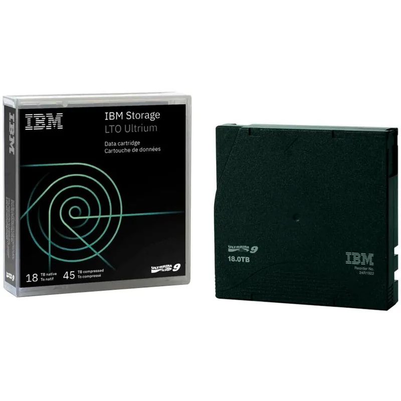 IBM LTO9 Medium 45TB Negru