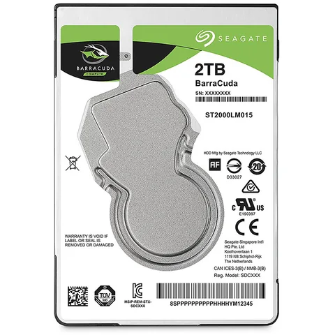 Seagate Barracuda Guardian 2TB 5400rpm 128MB