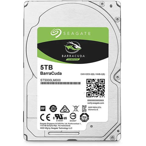 Seagate Barracuda Guardian 5TB 2.5 5400rpm 128MB
