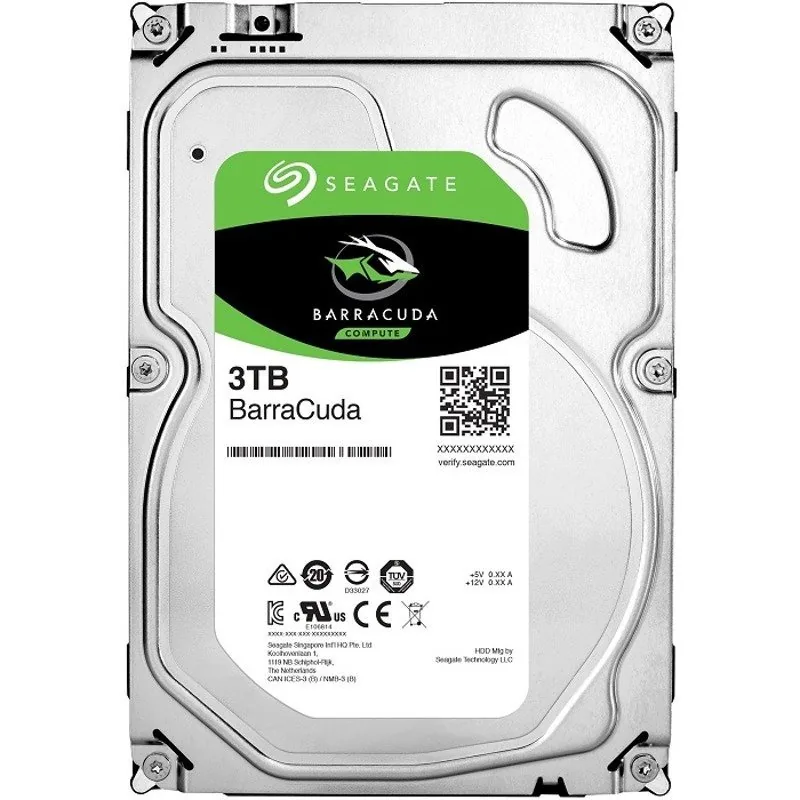 Seagate BarraCuda 3TB 5400RPM 256MB