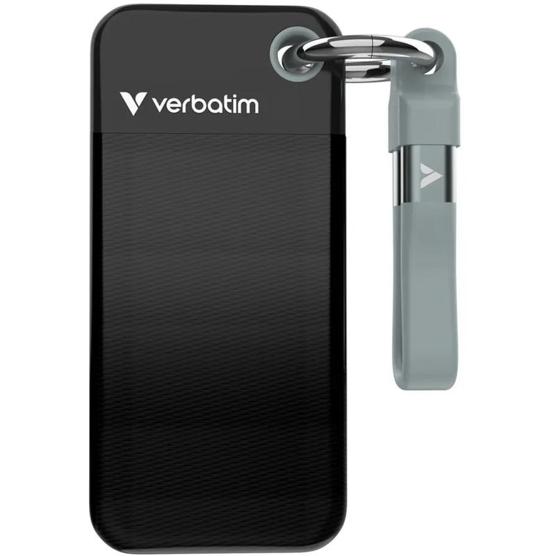 Verbatim Pocket 1TB USB-C Black Grey