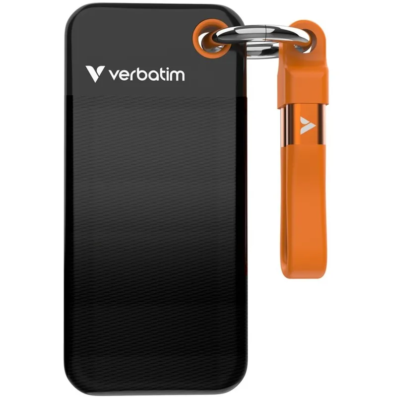 Verbatim Pocket 1TB Negru Portocaliu