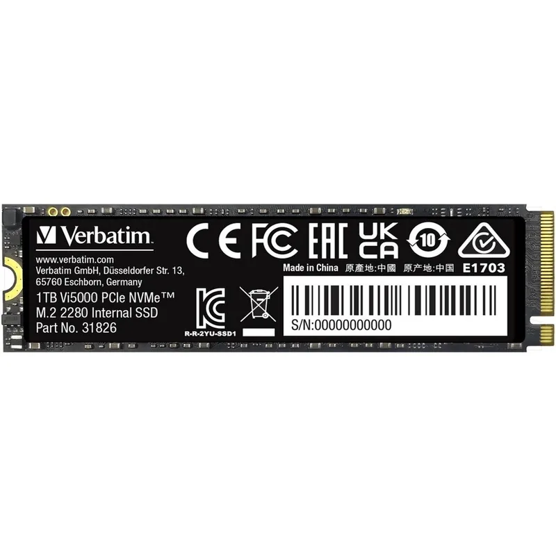 Verbatim Vi5000 1TB M.2 PCIe