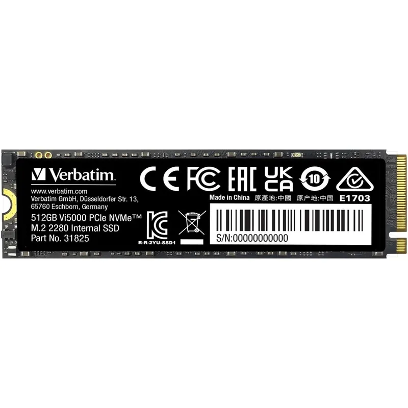 Verbatim Vi5000 512GB M.2 PCIe