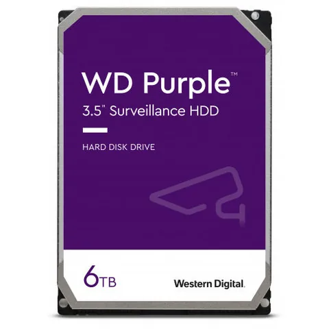 WD Purple 6TB 3.5 Inch 5640rpm 128MB Bulk