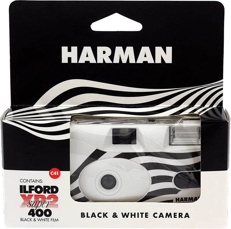 Harman XP2 Super Single Use Camera 27 Expuneri Flash - imagine 2