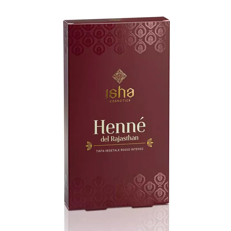 Henna de Rajasthan Isha Roșu Intens 100g