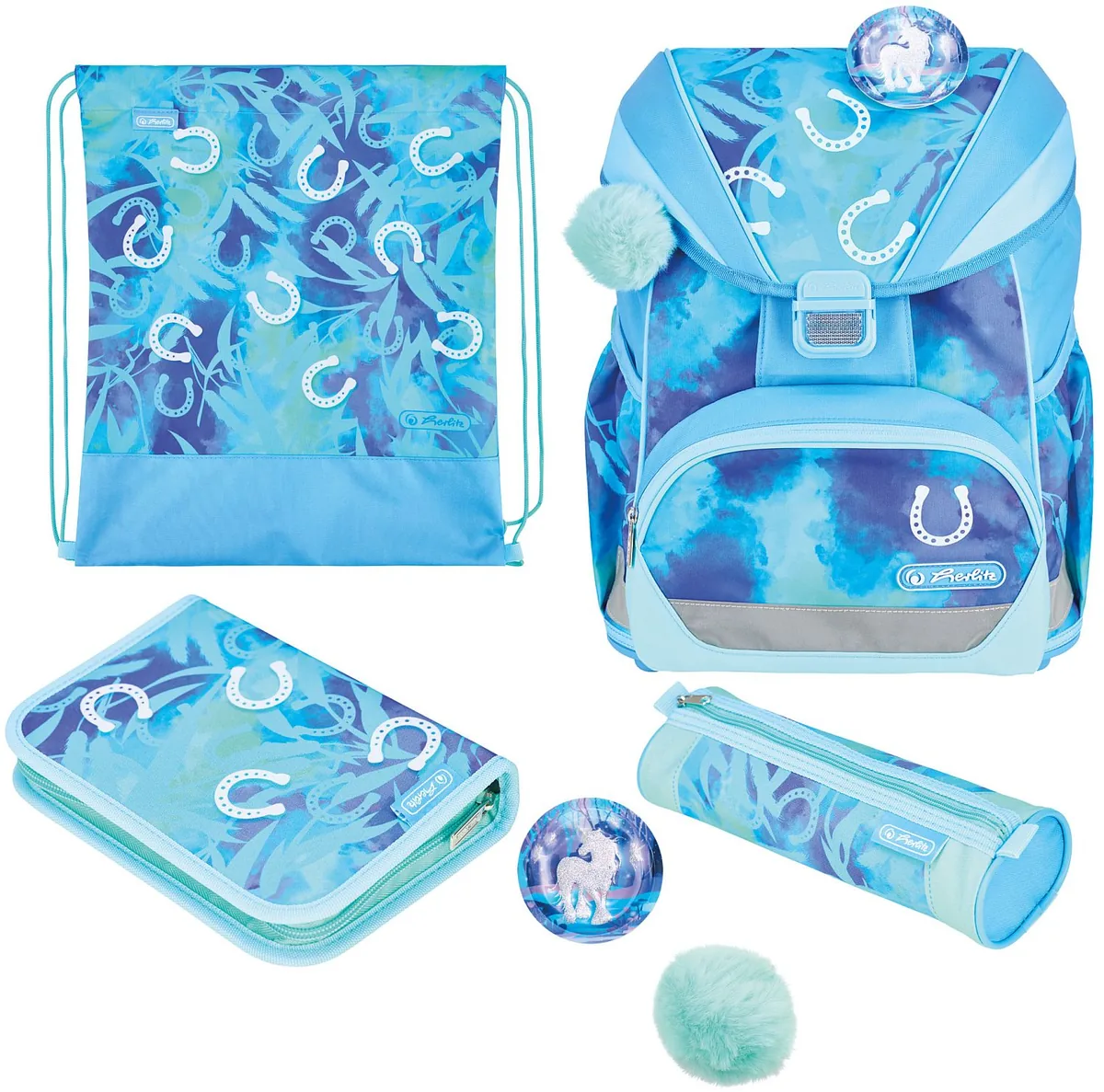 Herlitz UltraLight XL Plus Lucky Horse Set Scolar