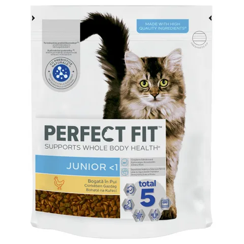 Hrana Uscata pentru Pisici Perfect Fit Junior Pui 750g