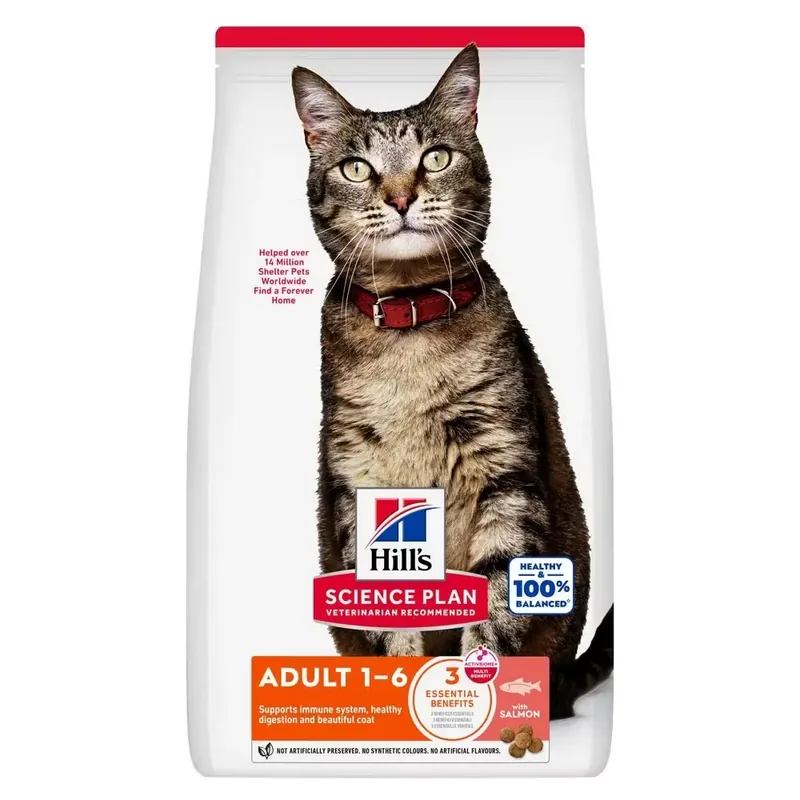 Hrana Uscata pentru Pisici Hill's Science Plan Feline Adult Salmon 10kg