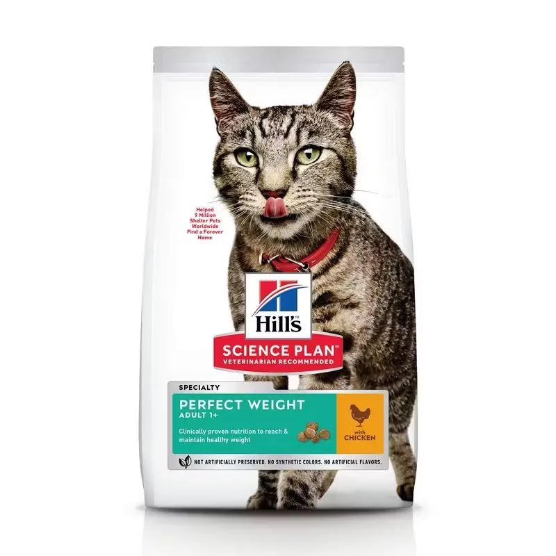 Hrana Uscata pentru Pisici Hill's Science Plan Perfect Weight Adult Pui 2.5kg