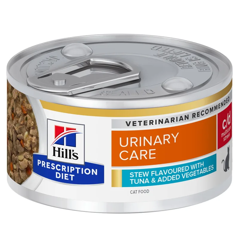 Hill's Prescription Diet Feline c/d Stress Ton si Legume 82g