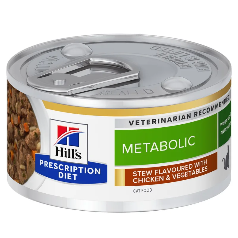 Hill's Prescription Diet Metabolic Feline Chicken and Vegetable Stew 82g