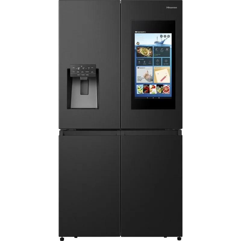 Hisense RQ760N4IFE 577l Total No Frost Dozator Apa Wi-Fi Negru