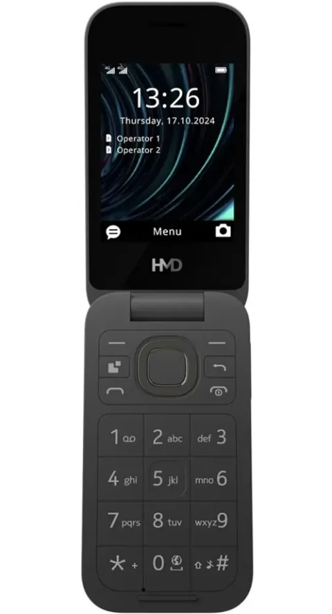 HMD 2660 Flip 4G Dual SIM Negru