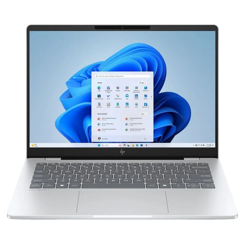 HP OmniBook 7 2K 14 Intel Core Ultra 5 225U 512GB 16GB RAM Argintiu