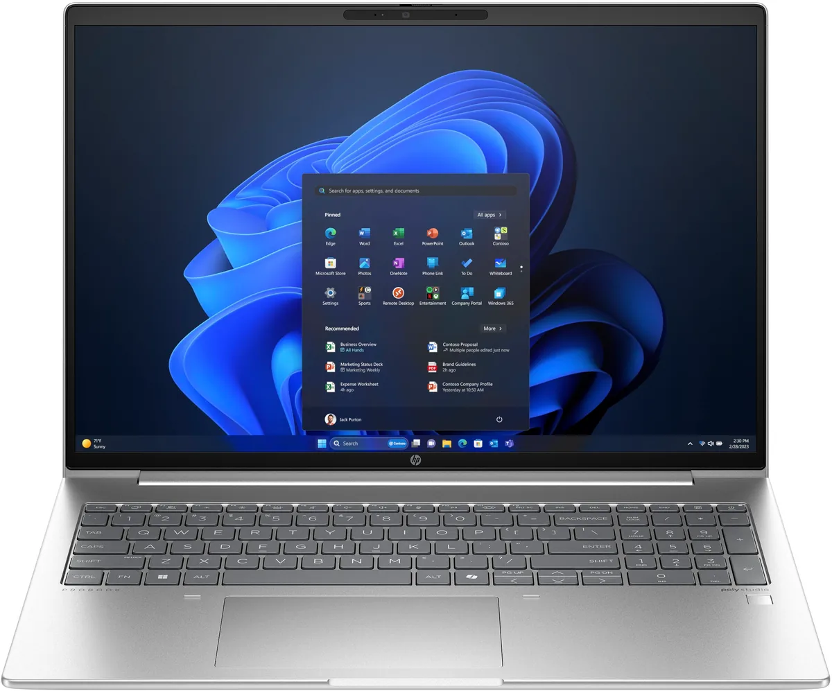 HP ProBook 465 G11 16" FHD+ Ryzen 5 16GB 512GB Argintiu