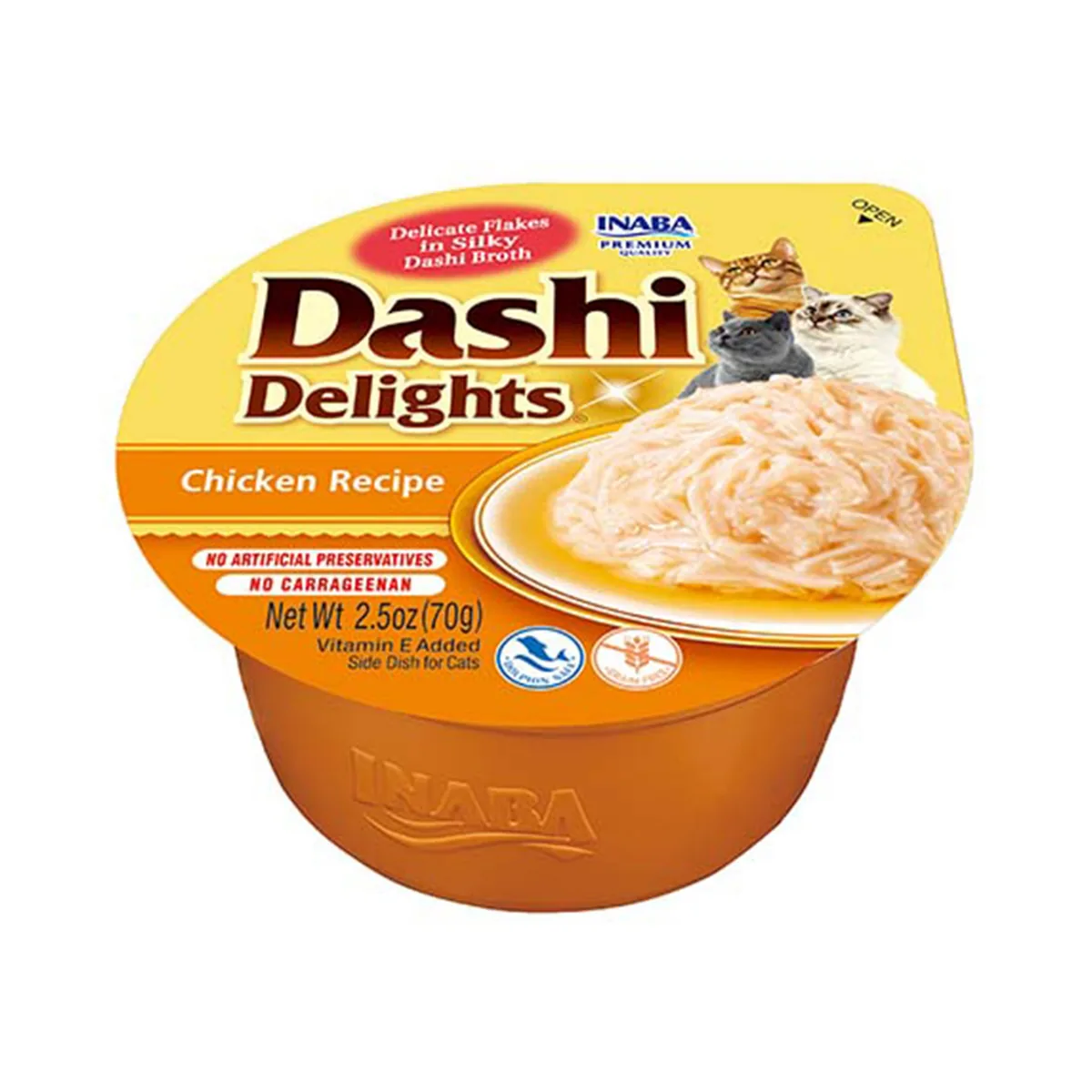 Hrana Complementara pentru Pisici Inaba Ciao Dashi 70g cu Pui