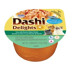 Hrana Complementara pentru Pisici Inaba Ciao Dashi Delights Ton si Bonito
