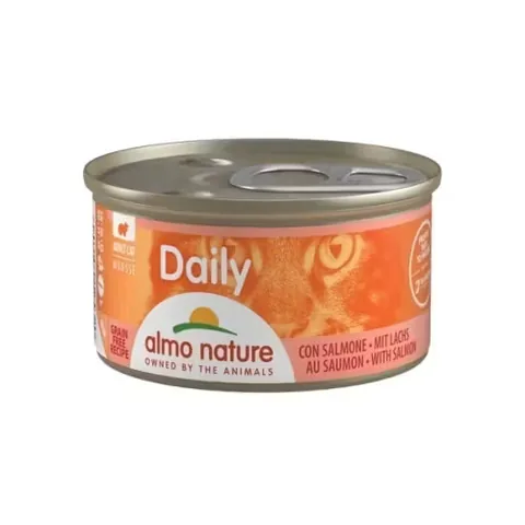 Hrana Umeda Pisici Almo Nature Daily Somon Mousse 85g