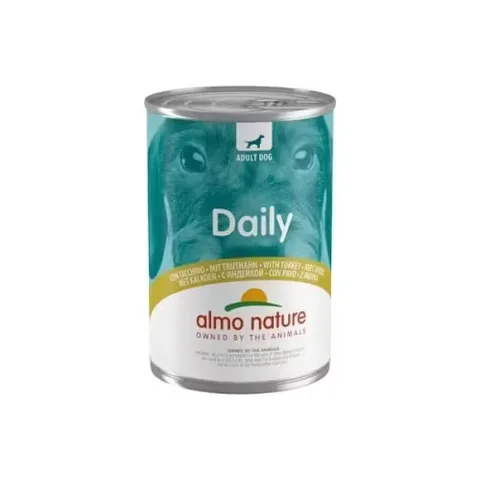 Hrana Umeda pentru Caini Almo Nature Daily Conserva Curcan 400g