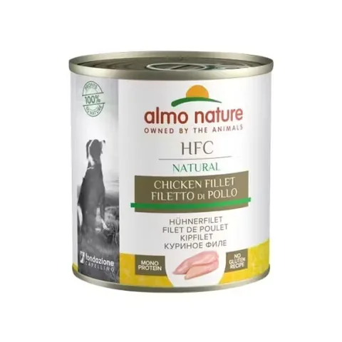 Hrana Umeda pentru Caini Almo Nature HFC Conserva File de Pui 280g