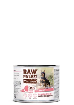 Hrana Umeda Caini Raw Paleo Duo Protein Porc cu Miel si Broccoli Adult 5x200g