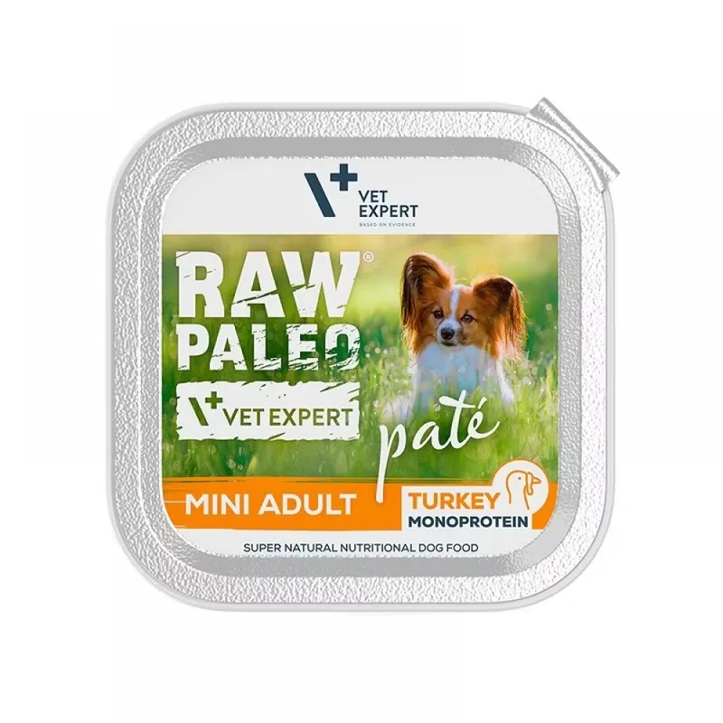 Pate Caini Raw Paleo Curcan Mini Adult 150g