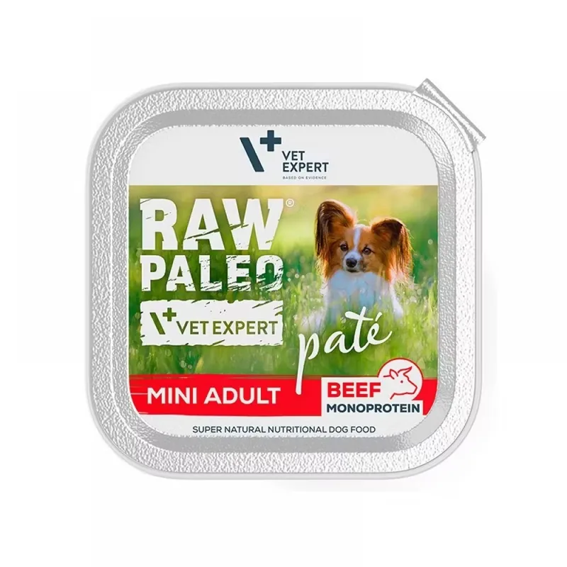 Pate Caine Raw Paleo Beef Mini Adult 150g