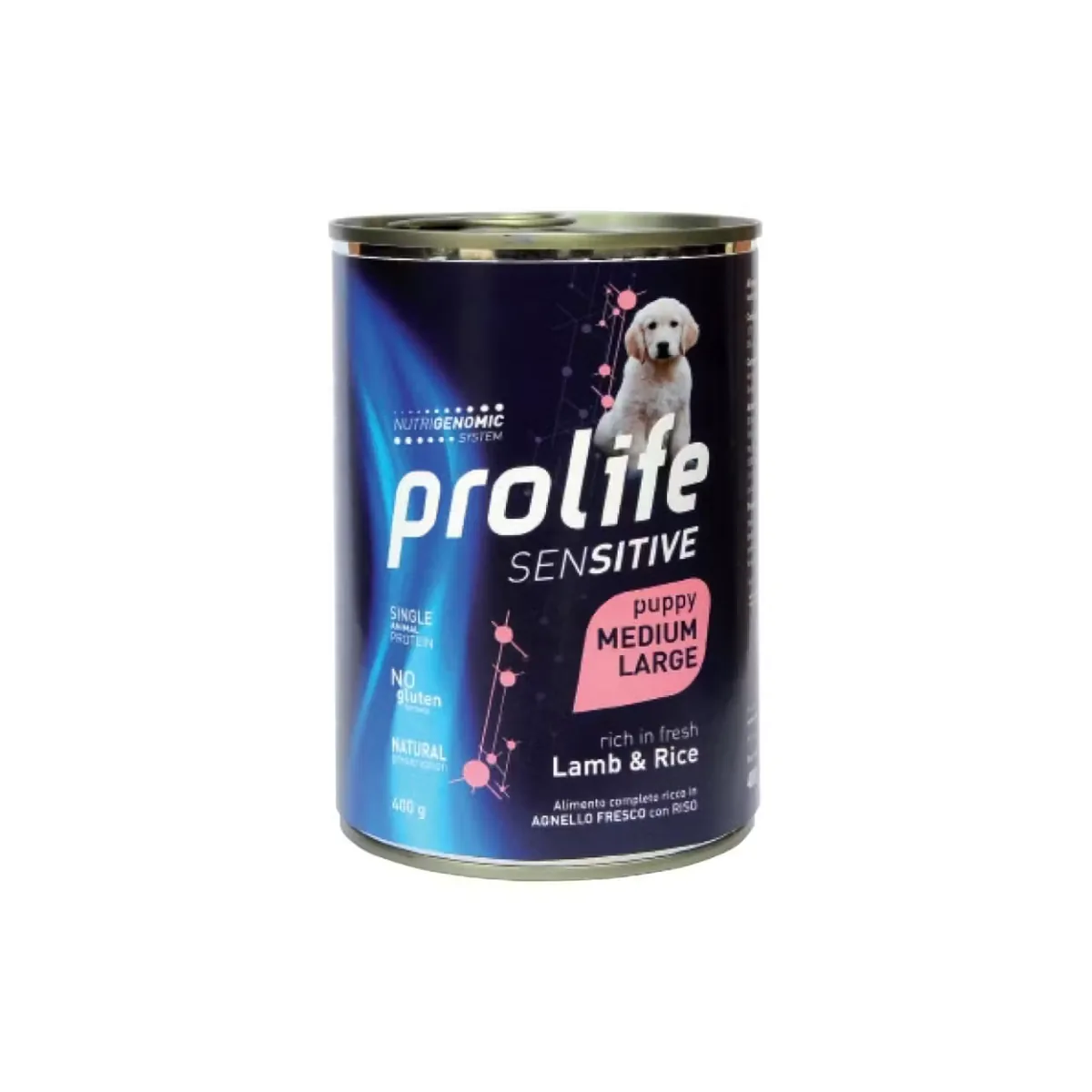 Hrana Umeda pentru Caini Prolife Puppy Medium & Large Sensitive Miel & Orez 400g