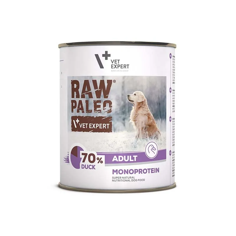 Hrana Umeda pentru Caini Raw Paleo Rata Pachet 5x800g Adult