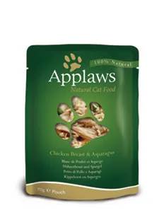 Hrana Umeda pentru Pisici Applaws Piept de Pui si Sparanghel 12x70g