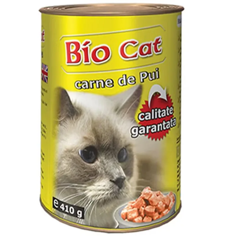 Hrana Umeda pentru Pisici Biocat Bio Cat Pui 410g