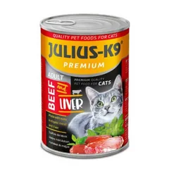 Hrana Umeda pentru Pisici Julius K9 Cat Vita si Ficat 5x415g