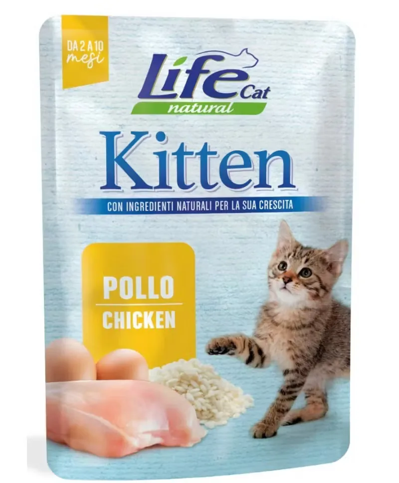 Hrana Umeda Pisici Life Natural Junior Pui 70g