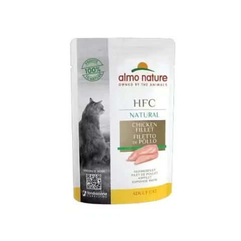 Hrana Umeda pentru Pisici Almo Nature HFC Filet de Pui 55g