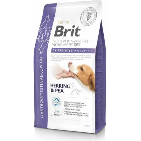 Hrana Uscata pentru Caini Brit Grain Free VD Gastrointestinal Low Fat 2kg