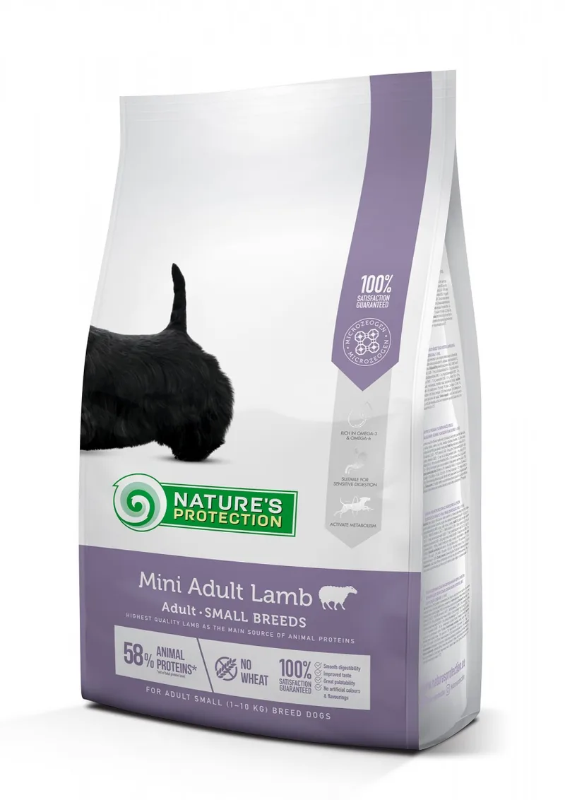 Hrana Uscata pentru Caini Nature's Protection Dog Mini Adult Miel 7.5kg