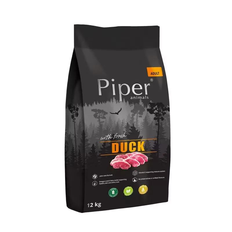 Hrana Uscata pentru Caini Piper Adult Rata 12kg